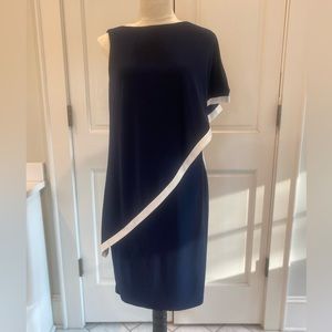 Ralph Lauren navy/white dress size 8